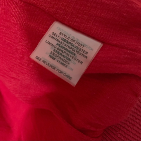 New Stitch Fix Market Spruce Red Puffer Vest Small - Picture 8 of 8